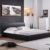 i-flair® - Designer Polsterbett, MONACO Bett 180x200 cm schwarz - alle Farben & Größen - 