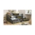 JUSThome KOBI I Funktionsbett Kinderbett Massivholzbett mit Bettkasten (LxBxH): 192x95,5x69 cm Weiß - 